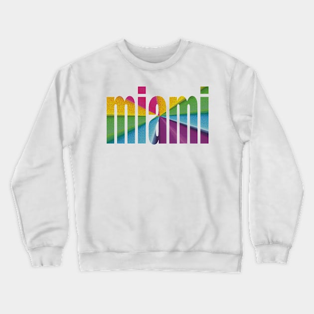 miami Crewneck Sweatshirt by Polli